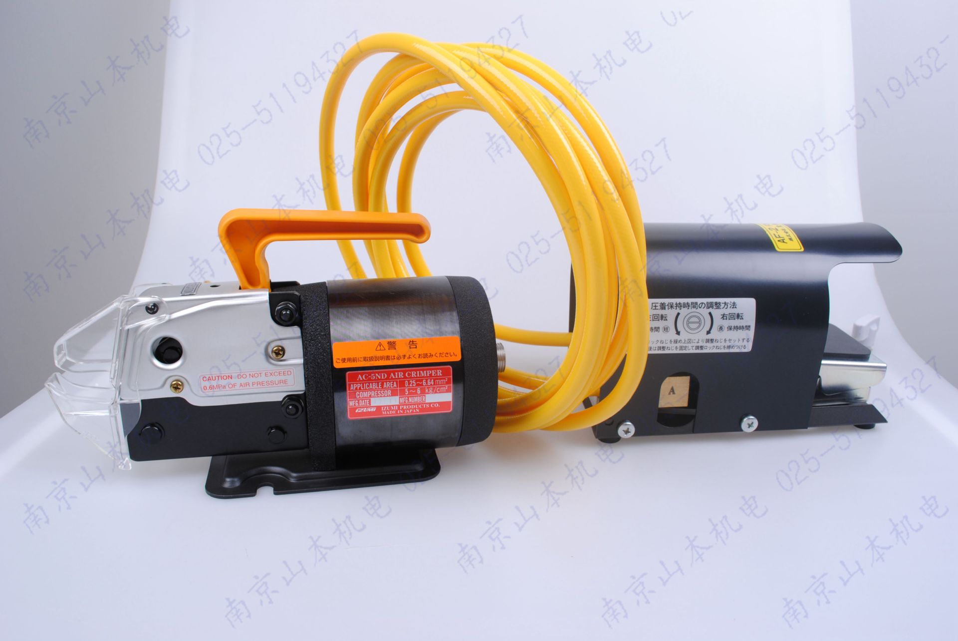 日本izumi气动压接钳ac-5nd,多用途气动端子压钳机,日本原装进口