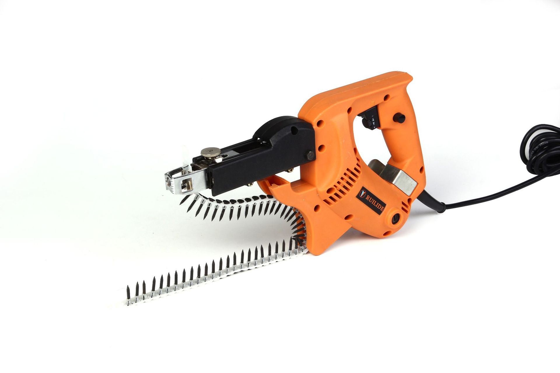 电动链带螺钉枪自动连发钻螺丝钉枪手电钻充电式木工射钉器螺钉枪