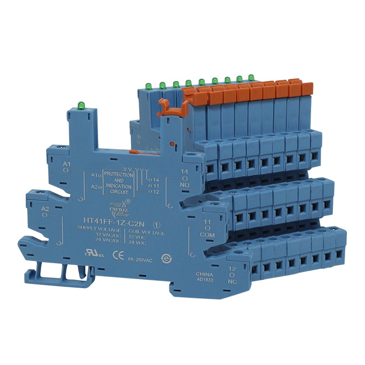 宏发24v12v6a薄继电器hf41f-024-zs hf41f-012-zs ht41ff-1z-c2n