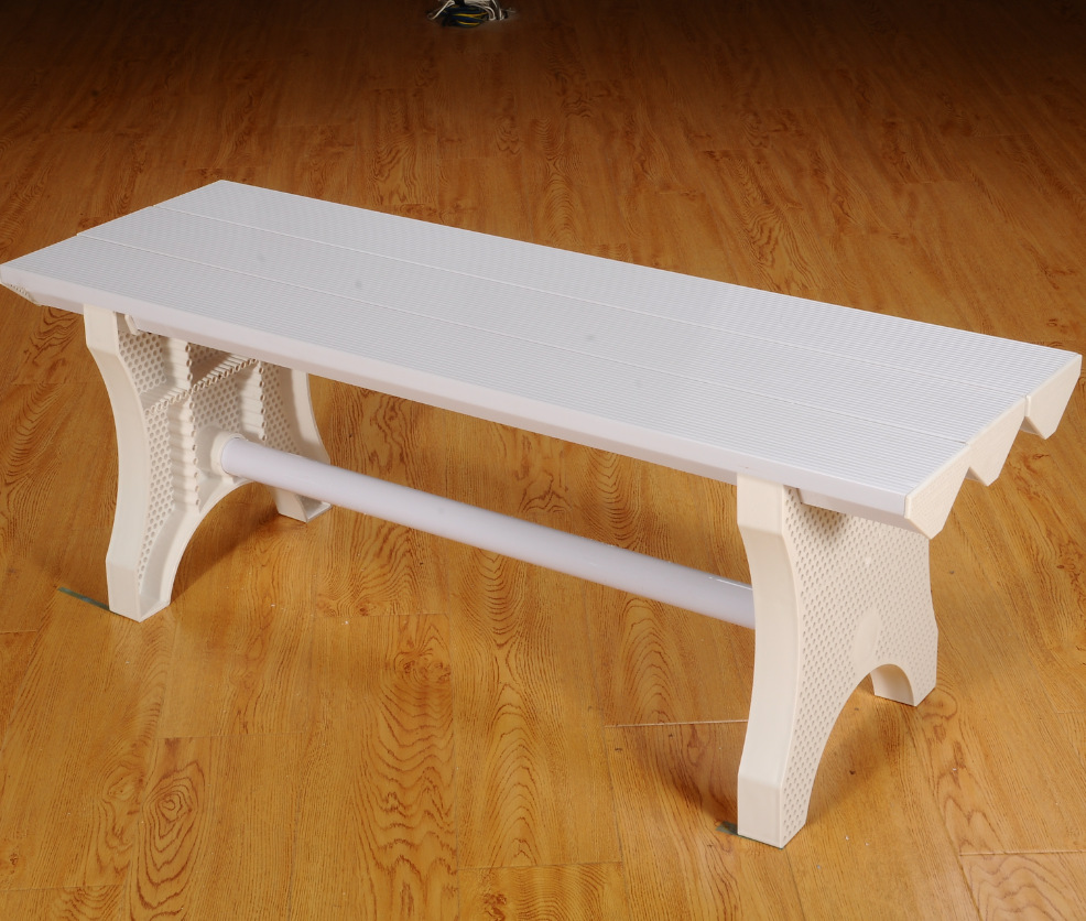 第三代小方孔凳腿塑料换衣凳