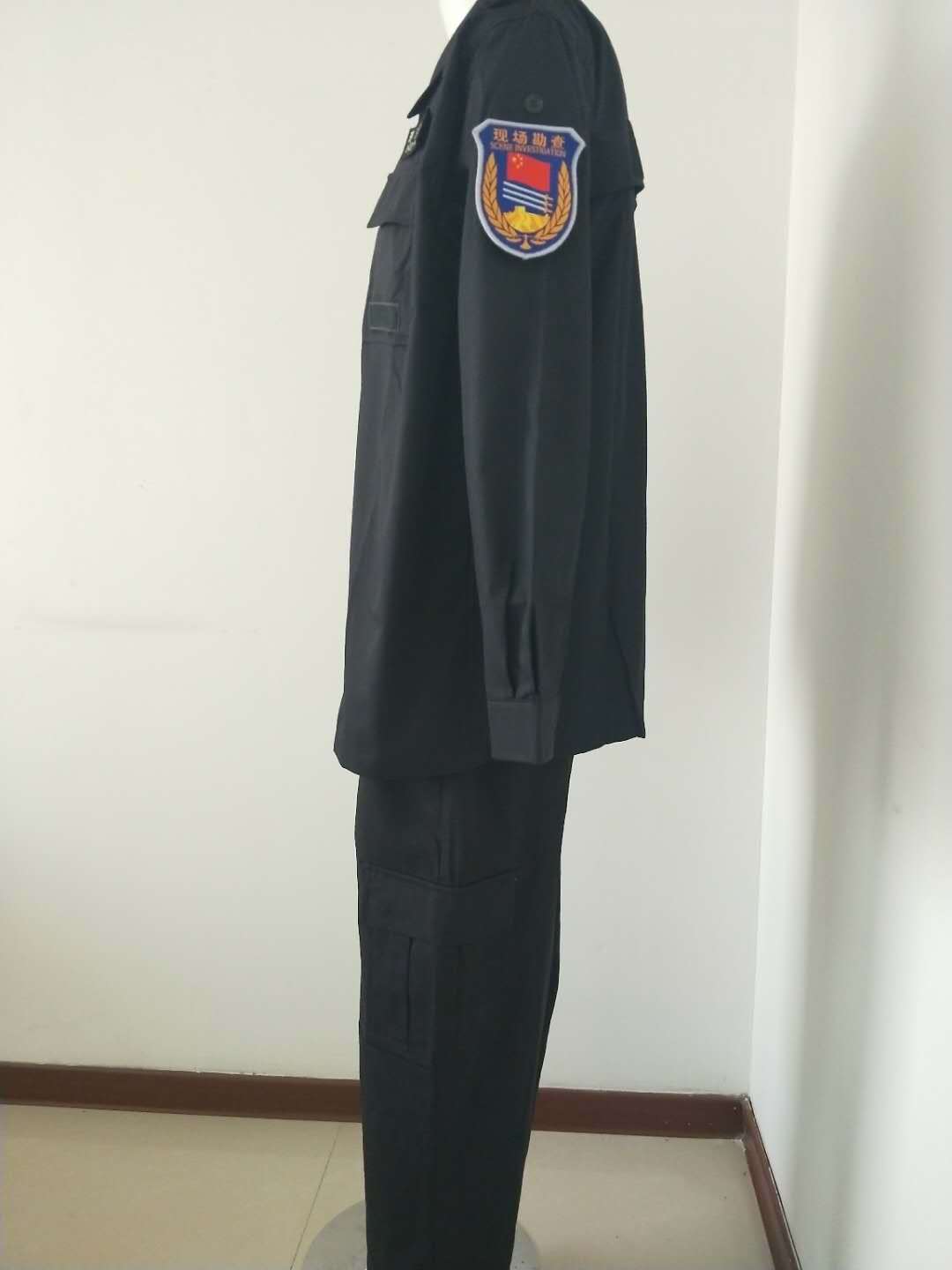 现场勘察服长袖夏装夏季勘察服