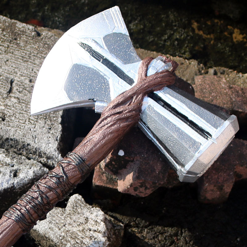 军事模型-雷神之锤3橡胶雷神斧头复仇者无限战争风暴之斧联盟电影周边