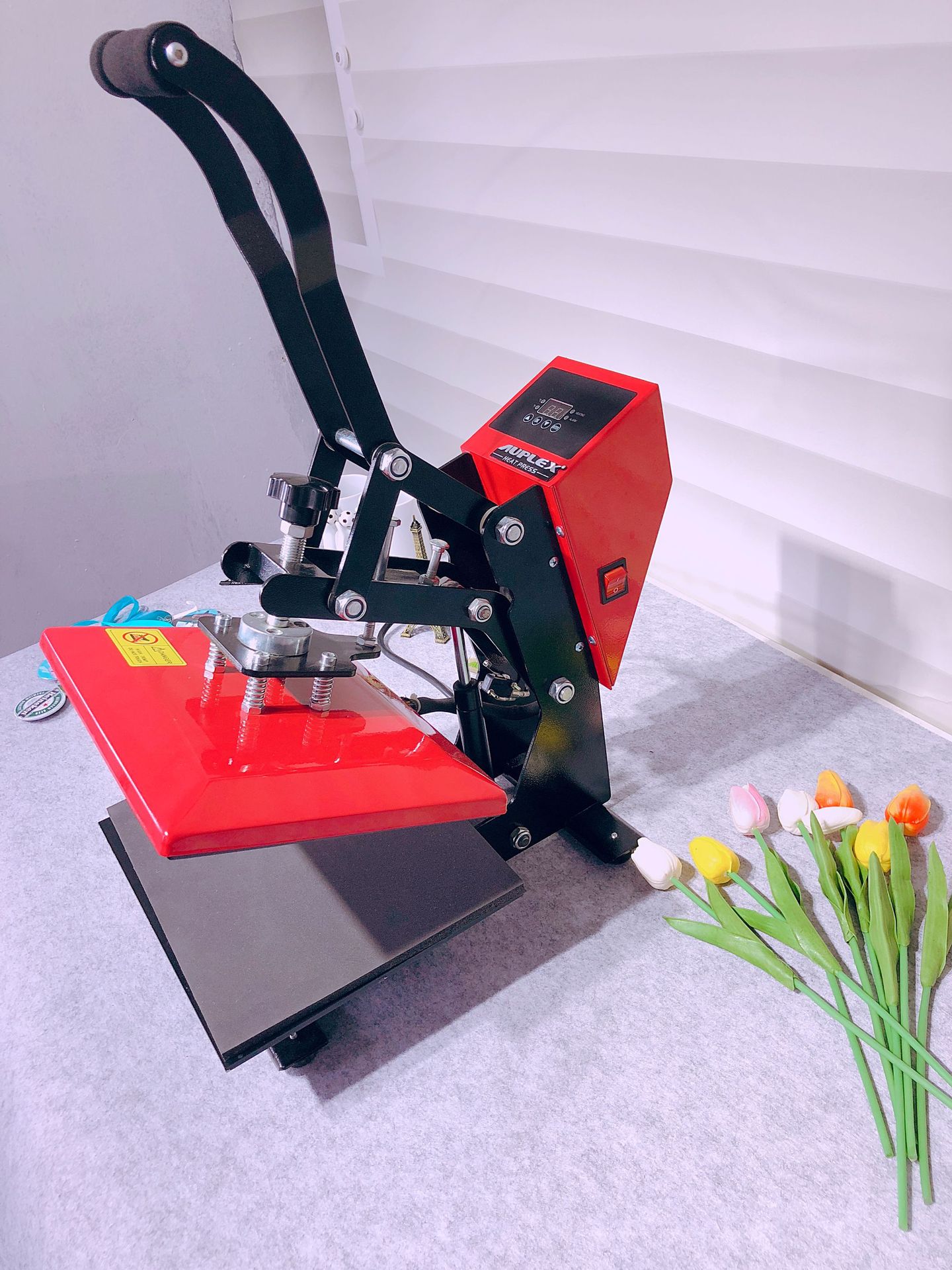 烫画机 小型ap1723服装t恤印花机压烫机印标机热转印设备23*30cm