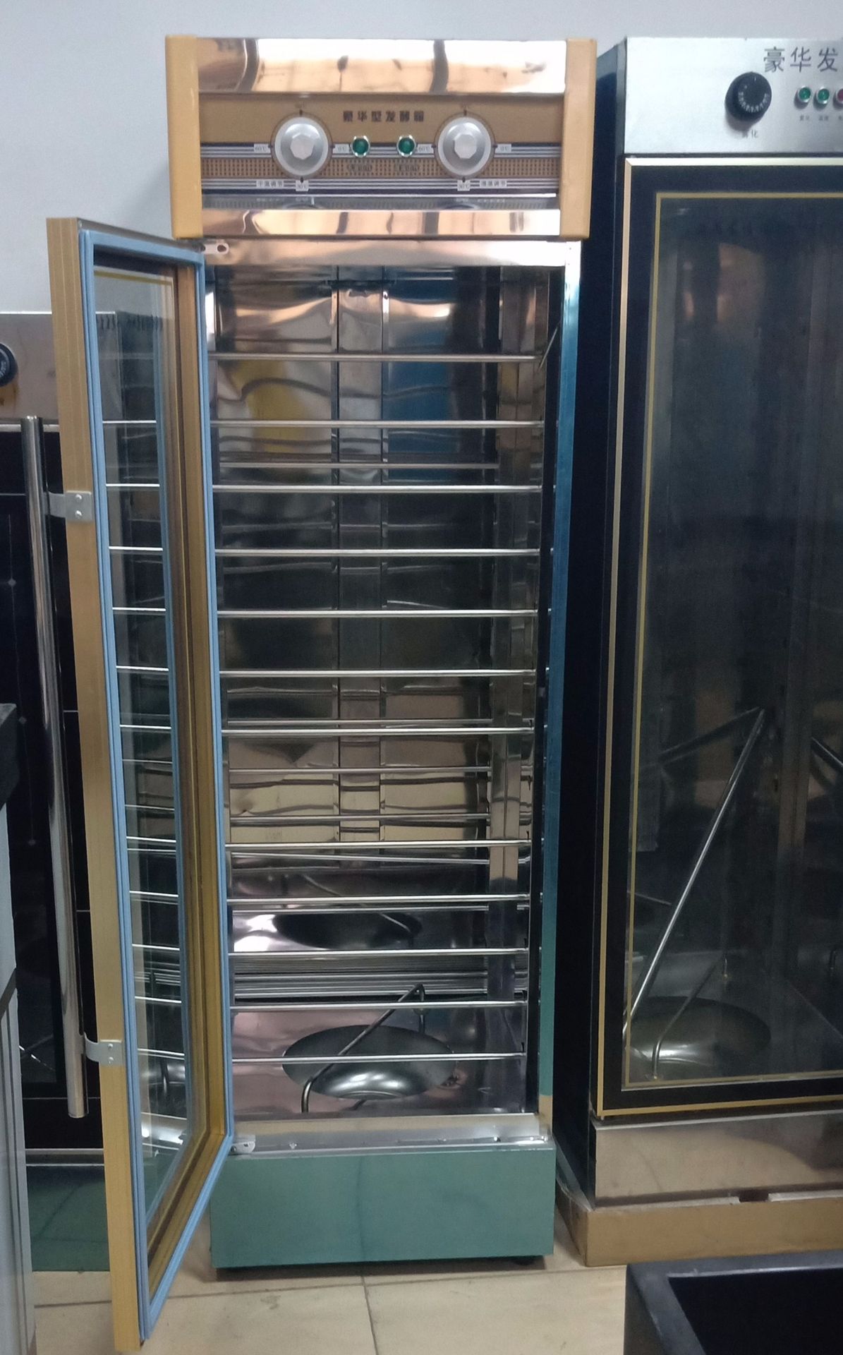 发酵箱商用家用6盘至32盘不锈钢带风机恒温面包馒头发酵机