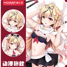 动漫周边抱枕原创舰娘夕立动漫双面等身宅男抱枕定制漫展批发