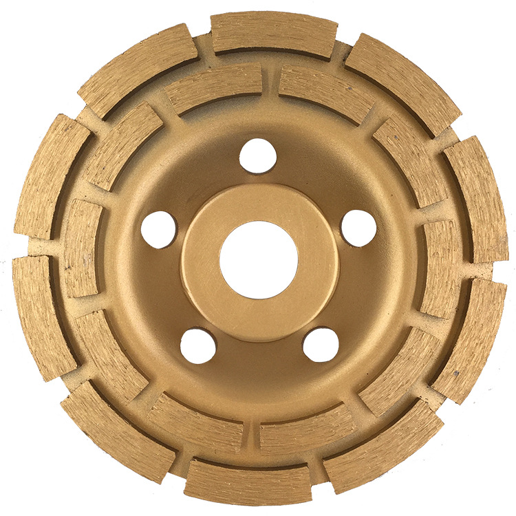 125mm5寸金刚石磨轮 大理石石材打磨盘碗磨墙壁水泥混凝土打磨片