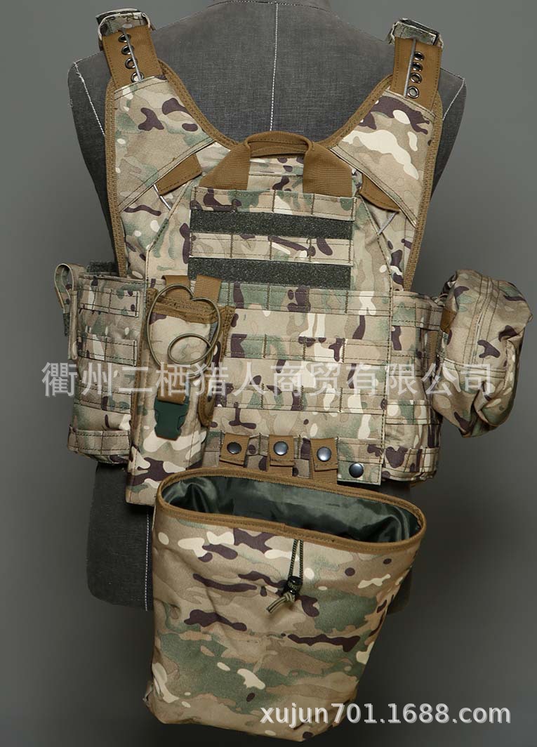 两栖猎人军迷野战 新款cpc战术背心 多组合背心 cs背心马甲套装