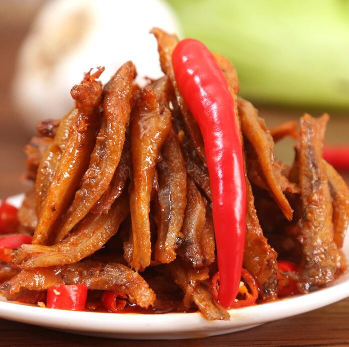 银城湘味qq鱼 15g*40包/盒 湖南益阳特产麻辣零食香辣 鱼干小鱼仔