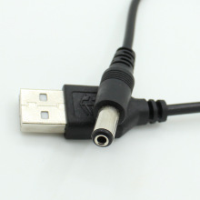 USB转DC5.5 2.1mm DC 5.5电源线充电线纯铜USB对直流线数据线批发