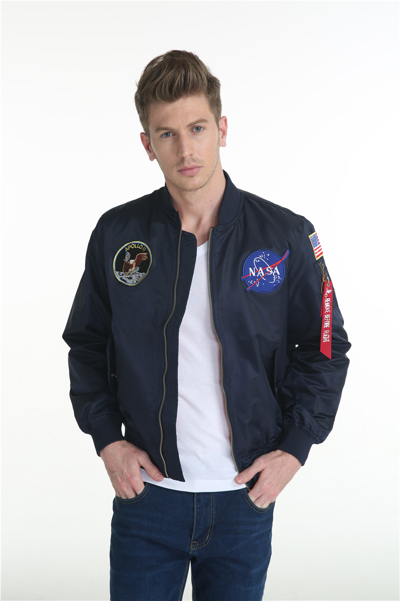 dafeili 春秋薄apollo阿波罗nasa美国空军ma-1飞行员夹克外套男女