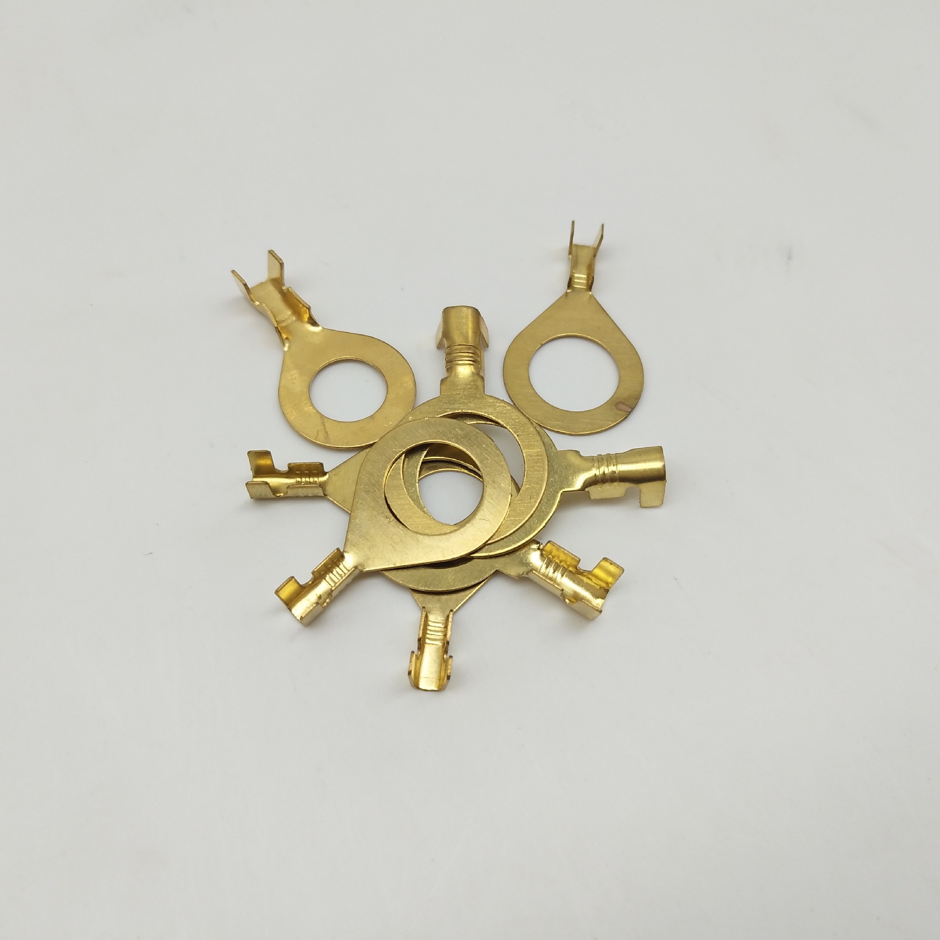 灯饰配件 连接件 铜线耳o型线耳链接连接件 铜制品 m4-12