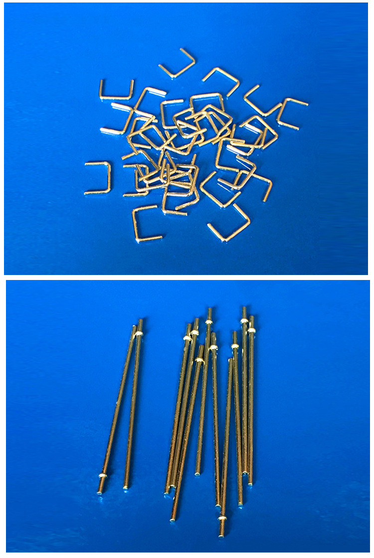 u型插针 可定做汽车冷压塑胶接线柱连接器 十字针t针扁针厂家直销