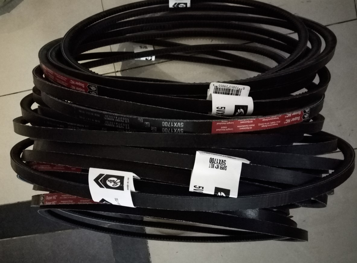 5vx1500皮带,5vx1600三角皮带5vx1700盖茨v80有齿窄面空压机皮带