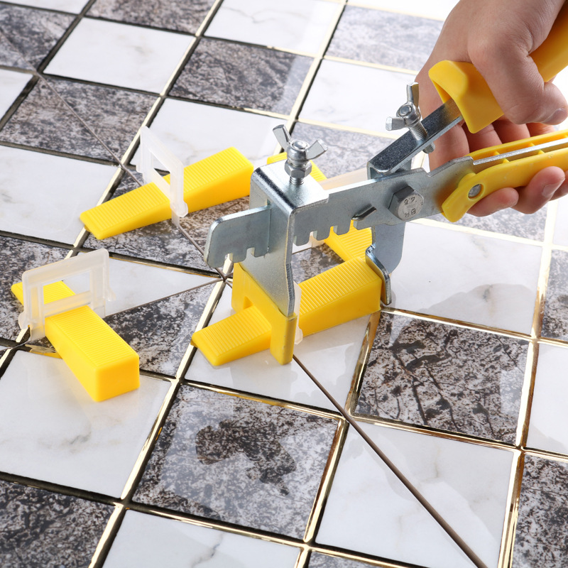 瓷砖找平器 塑料定位器 锲子推紧钳贴砖神器 瓷砖调平器美缝工具