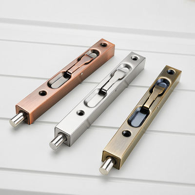 子母门双开门栓_插销暗装木门双开门隐形门栓天地锁子母门双开加长青