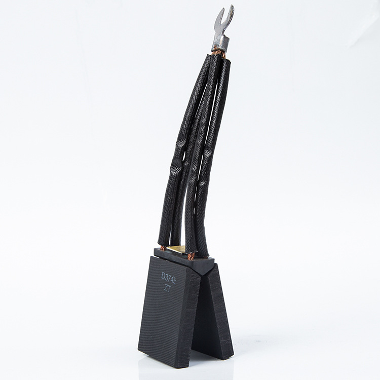 株碳,zt牌 d374b 炭石墨火车牵引碳刷2(10*43*53)