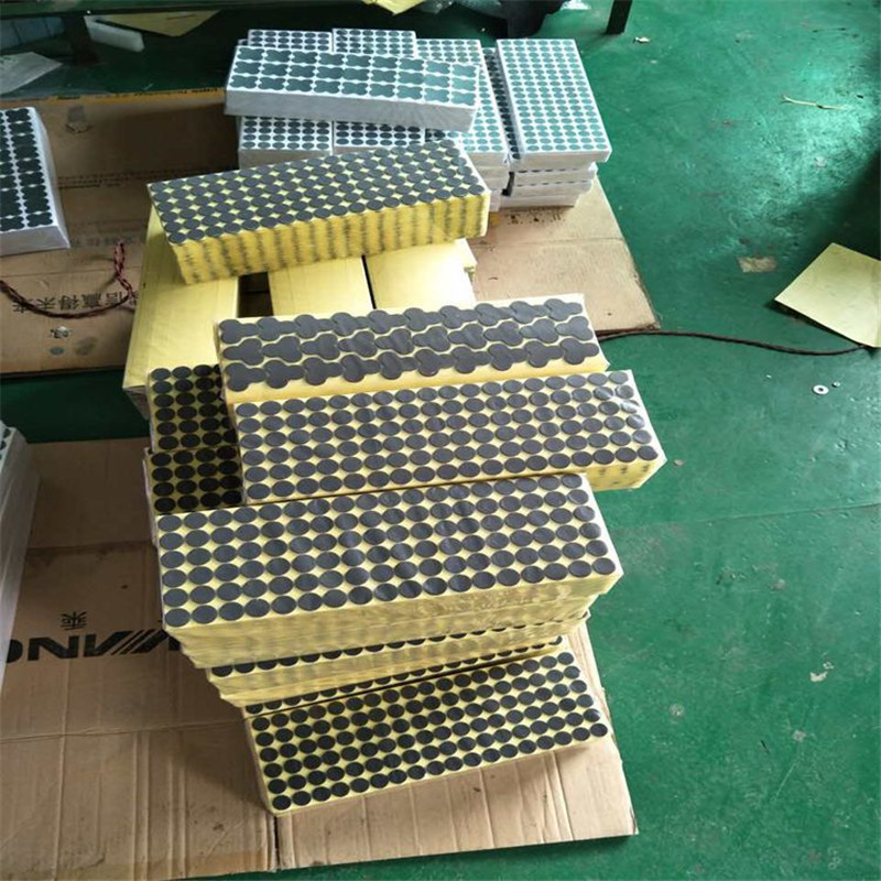 18650红钢纸绝缘垫片 红色快巴纸正负极绝缘面垫1到8联销售