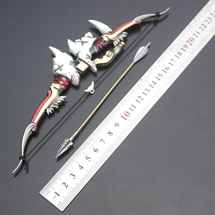 守望先锋武器半藏弓箭 蓄力弓箭兵器模型合金工艺制品