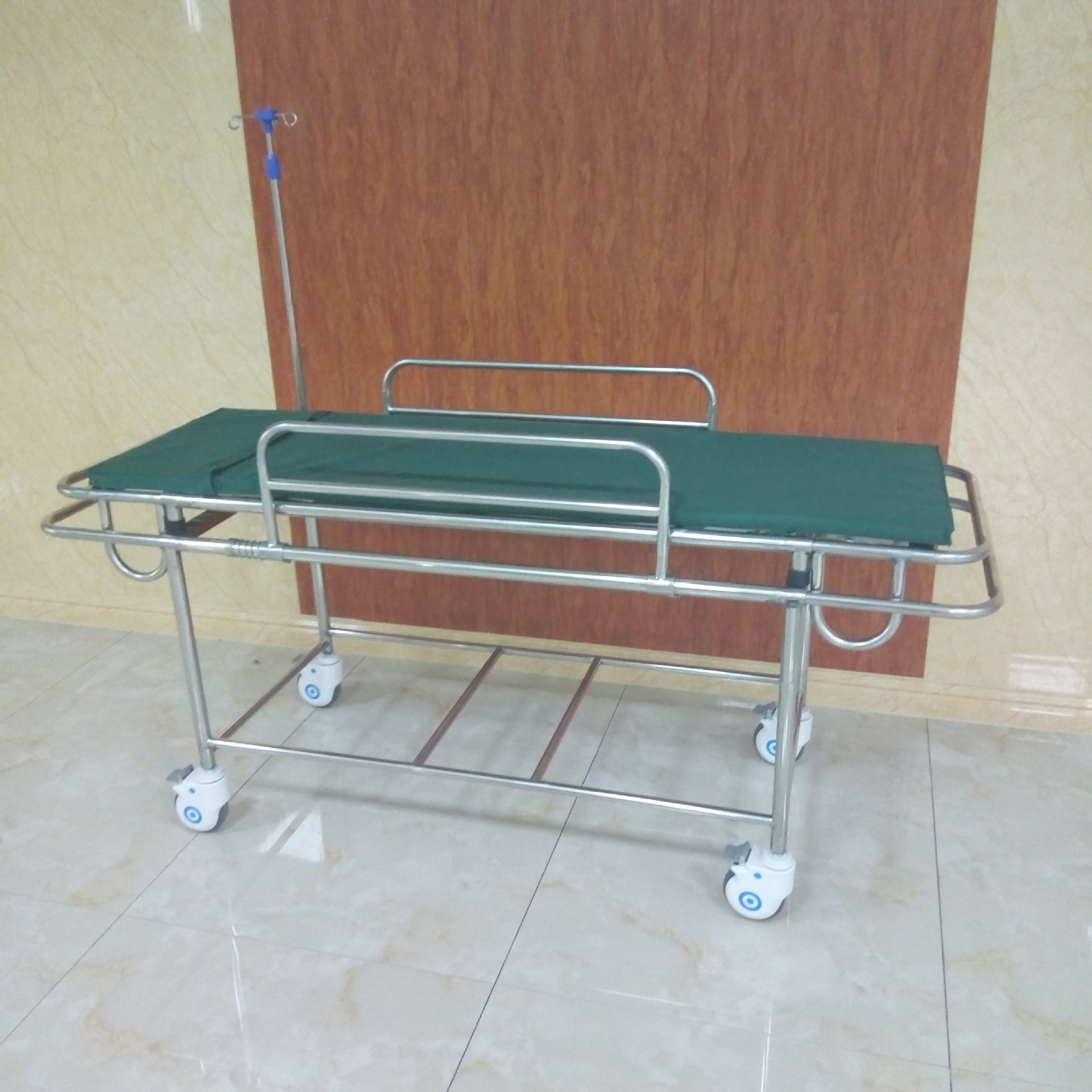医院不锈钢担架车医用转运小推车病人输送车担架车救护担架床