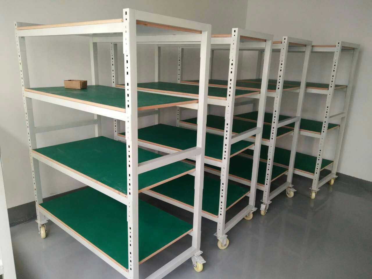 新品防静电老化架周转车移动电源测试架手推车物料车工厂定制线夹