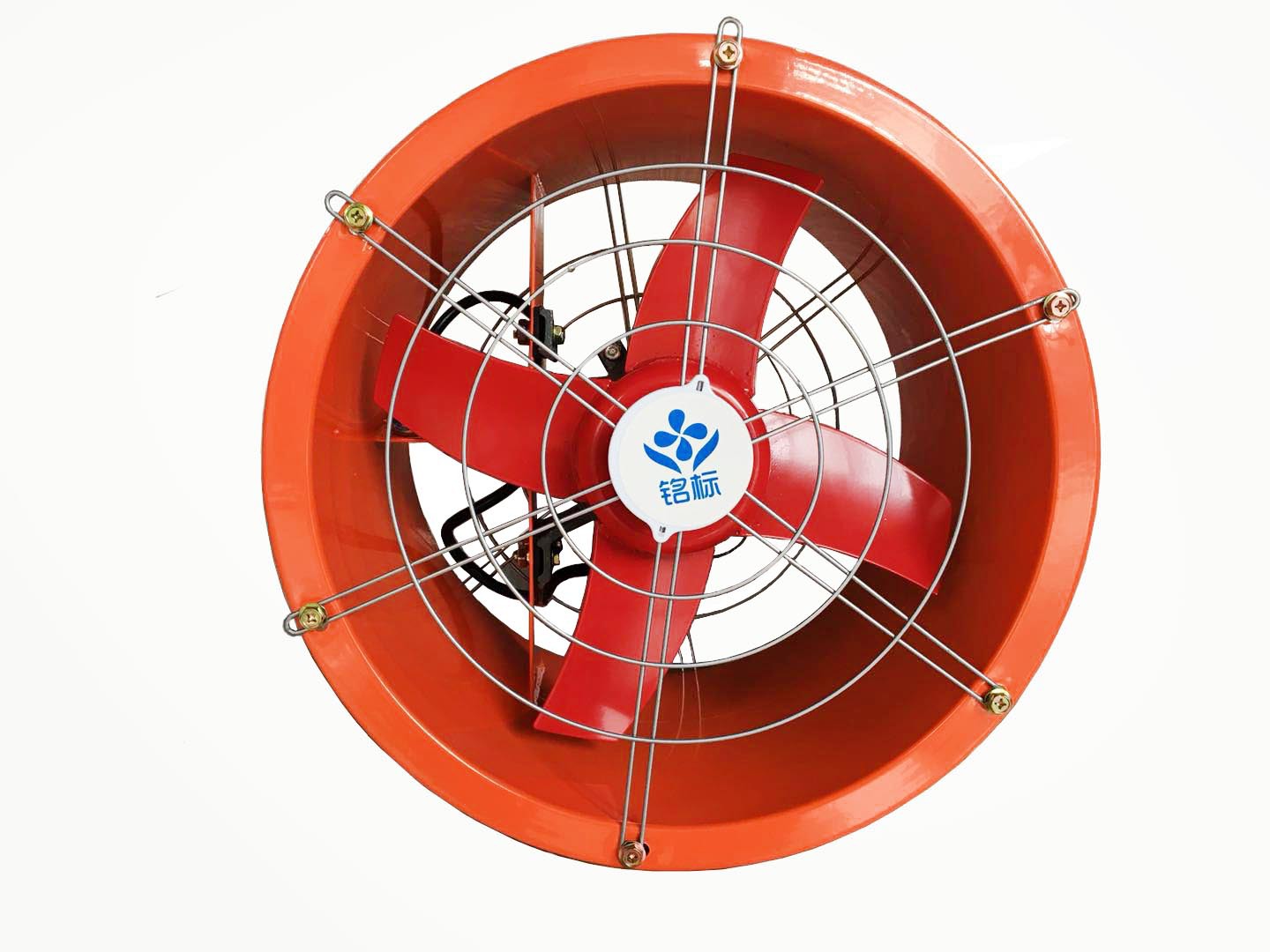 16寸高速圆筒管道抽风机大功率排气换气扇饭店厨房抽油烟扇