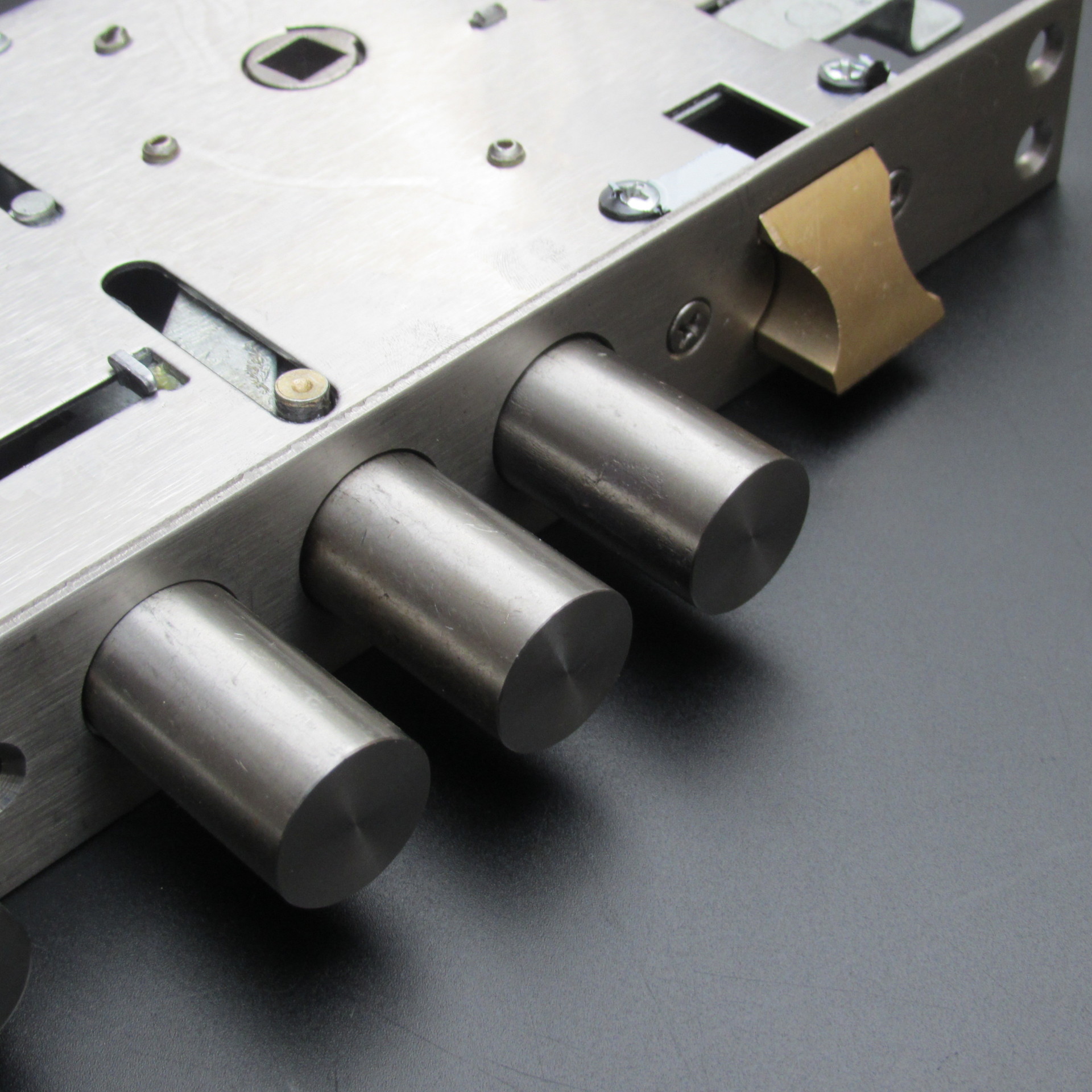 锁具配件-双快双活304不锈钢锁体防盗门指纹锁体密码