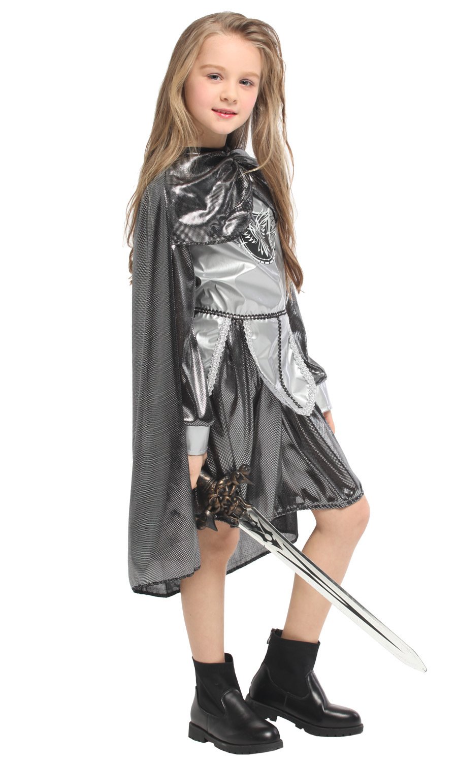 万圣节cosplay服装儿童铠甲勇士公主裙出服g-0334cos王子演出服