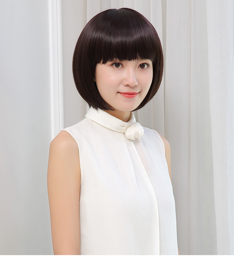 厂家直销假发女短发bobo头内扣波波头发型蓬松自然逼真气质修脸中