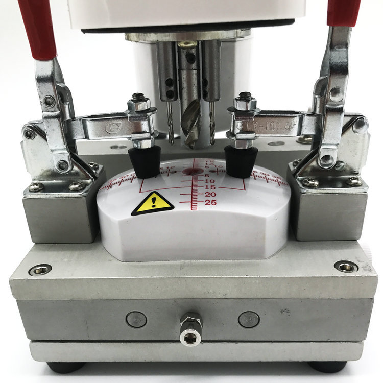 眼镜设备 良友打孔机 制模机 眼镜镜片模板三孔机 镜片打孔机