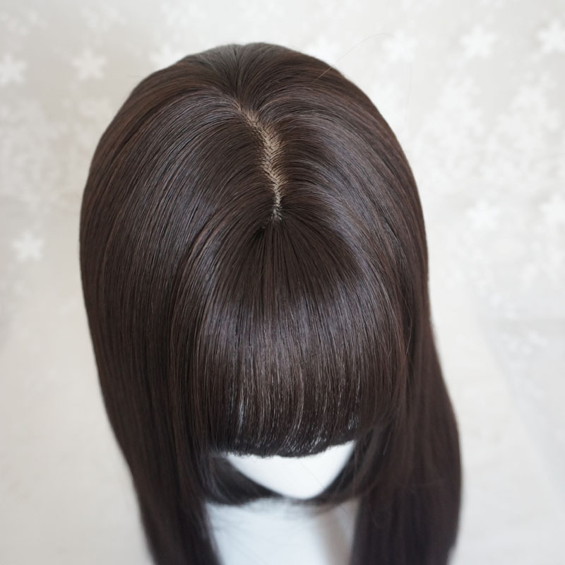 姬发式长直发三刀平假发软妹lolita动漫万用黑长卷假毛速卖通代发