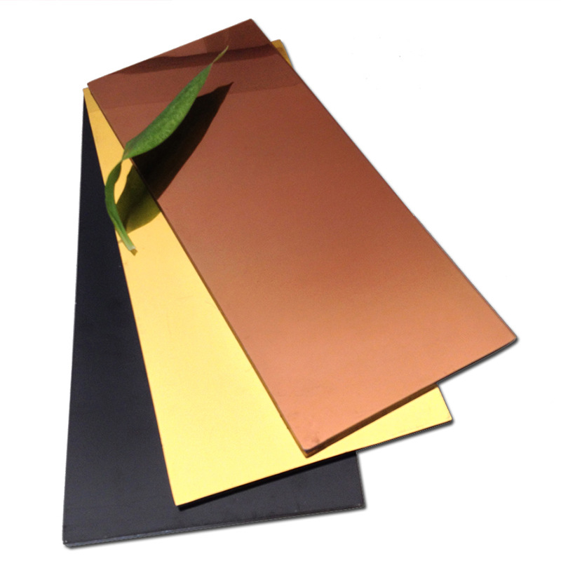 进口德国安铝1100g 320g金色镜面铝板,银色镜面铝卷