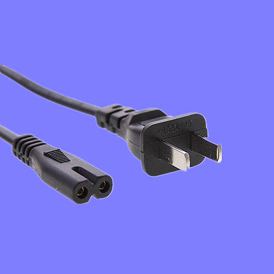 中规电源线 美规插头电源线 八字尾ac电源线