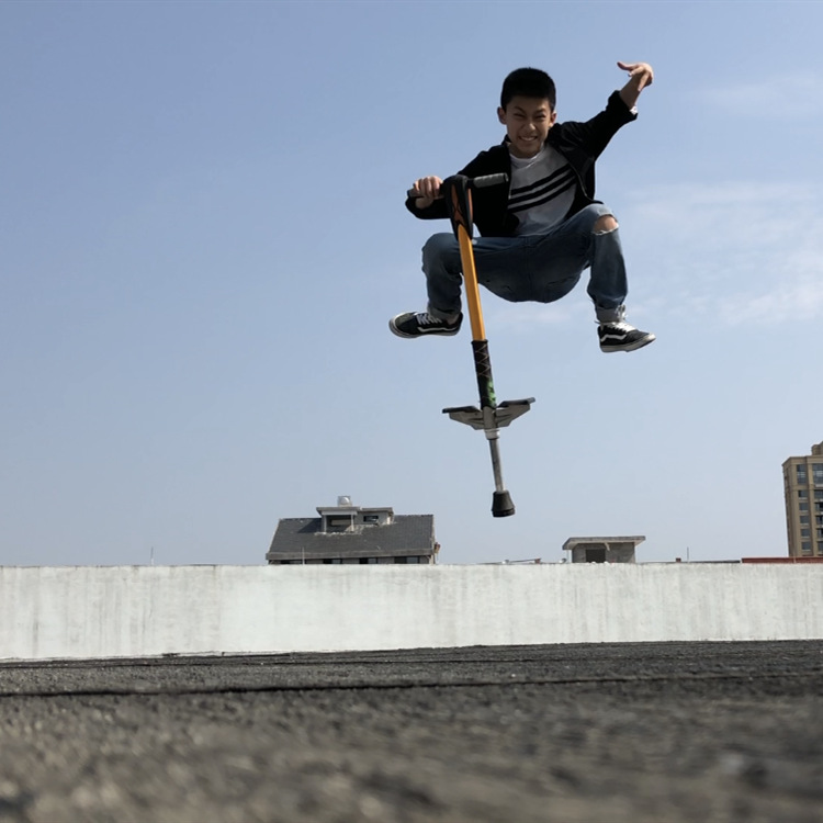 2018新款pogostick弹跳器娃娃跳跳跳杆跳棒弹跃龙单杆双杆