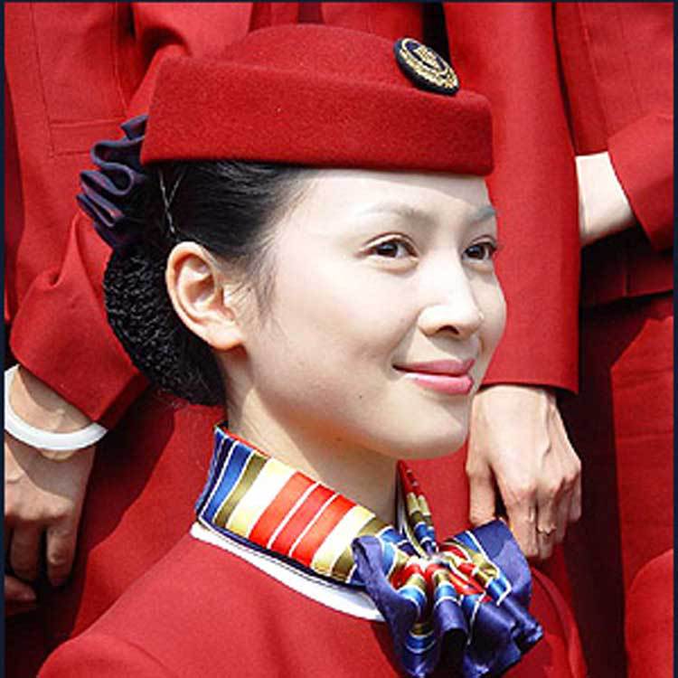 批发职业头花酒店银行护士空姐韩版蝴蝶结服务员工作发饰网兜简约