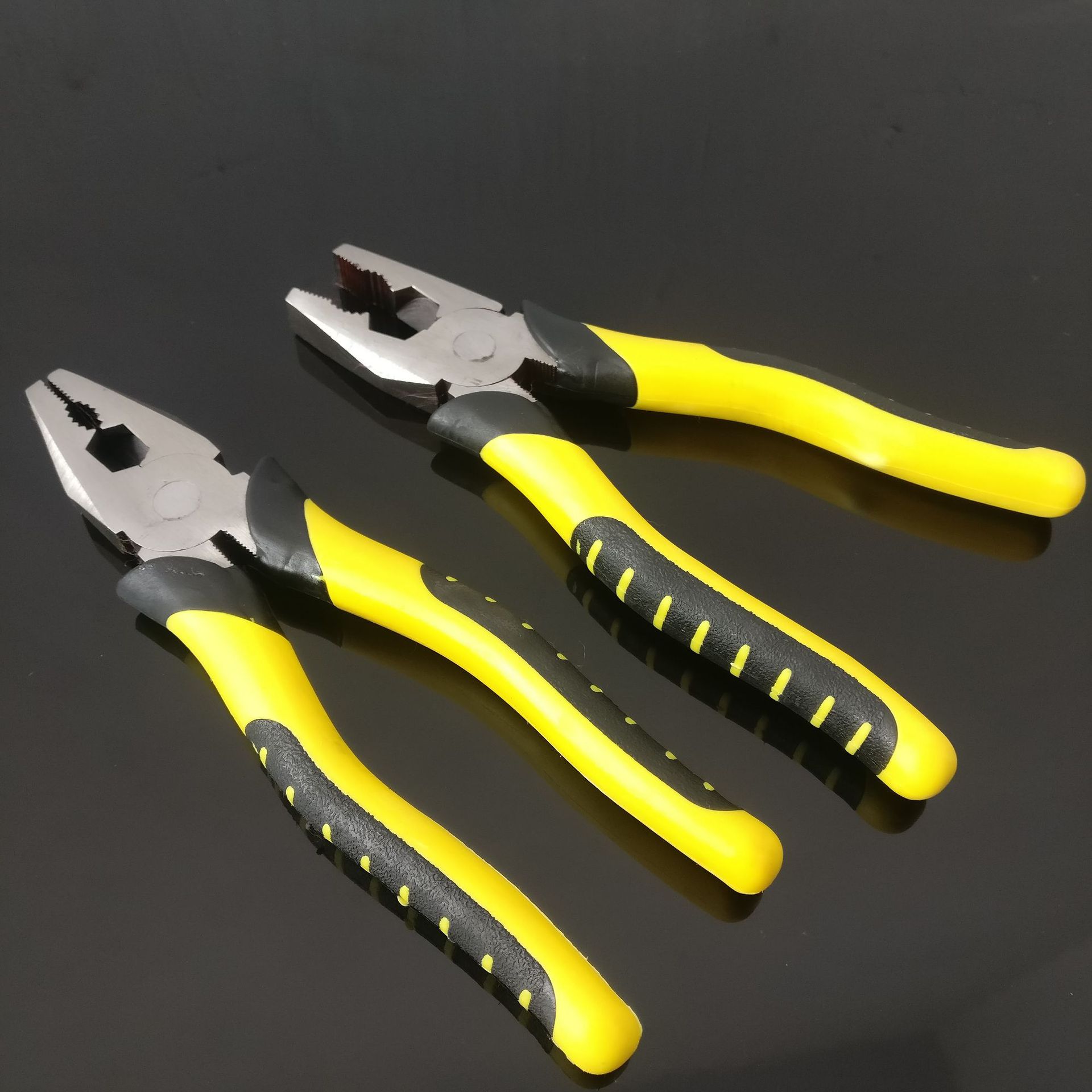 厂家批发 高档8寸钢丝钳老虎钳子 省力剪钢丝手动钳子 平口钳子