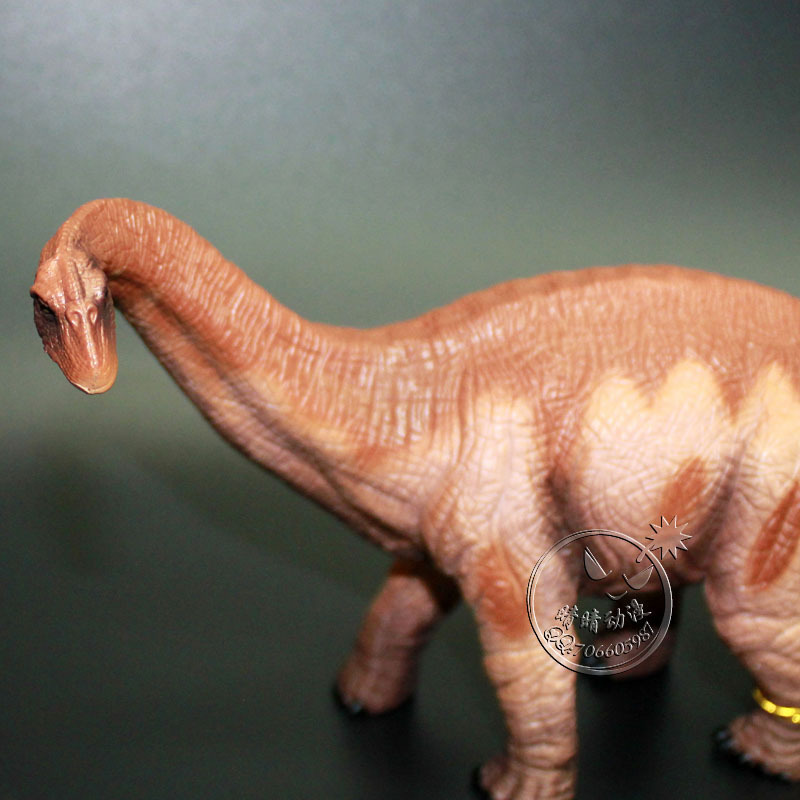 批发供应apatosaurus侏罗纪晚期恐龙迷惑龙黄5寸