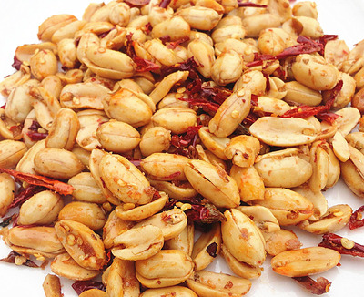 花生米酒鬼花生米3斤装麻辣味五香味大包零食散装油炸花生米