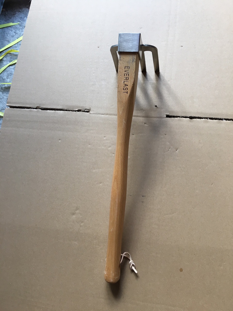 木柄304不锈钢 无磁 四齿耙子 花园工具 园艺工具