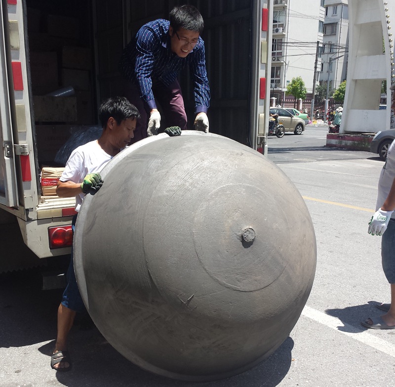 5米大铁锅铸造定制铁锅生铁锅可胶往翻沙