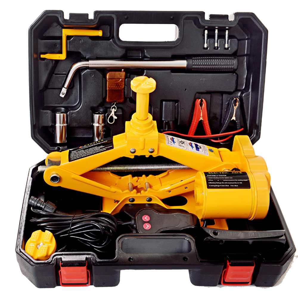 12v汽车越野车千斤顶车载设备电动液压千斤顶汽车维修工具