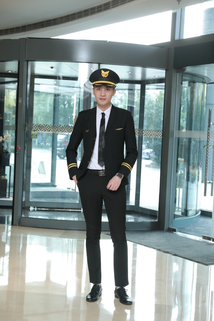 国航机长空少飞行员航空制服男装主管经理酒店工作服职业西装套装
