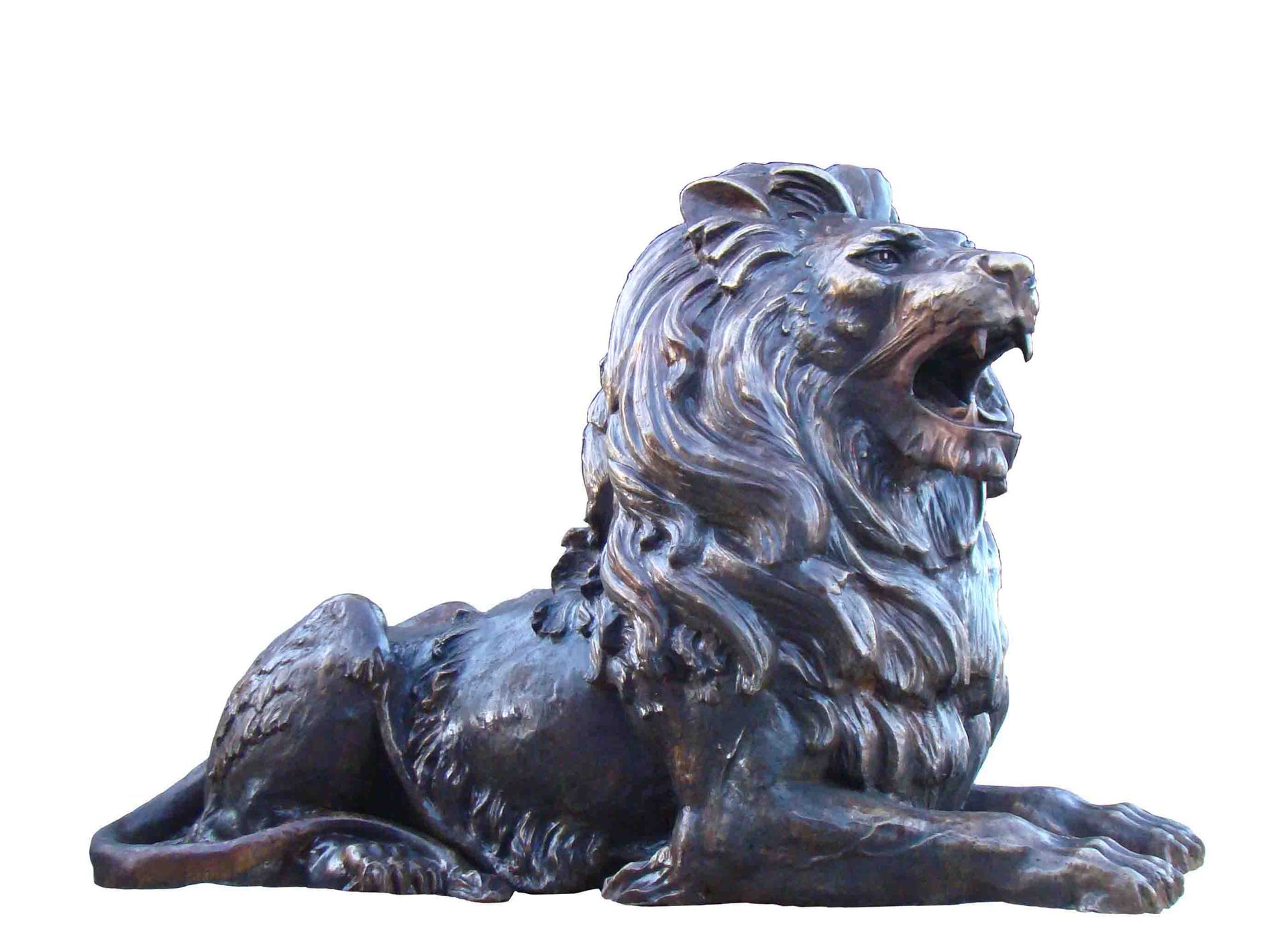 厂家直销铜狮子铜雕狮子雕塑公司银行门口铸铜大型工艺品