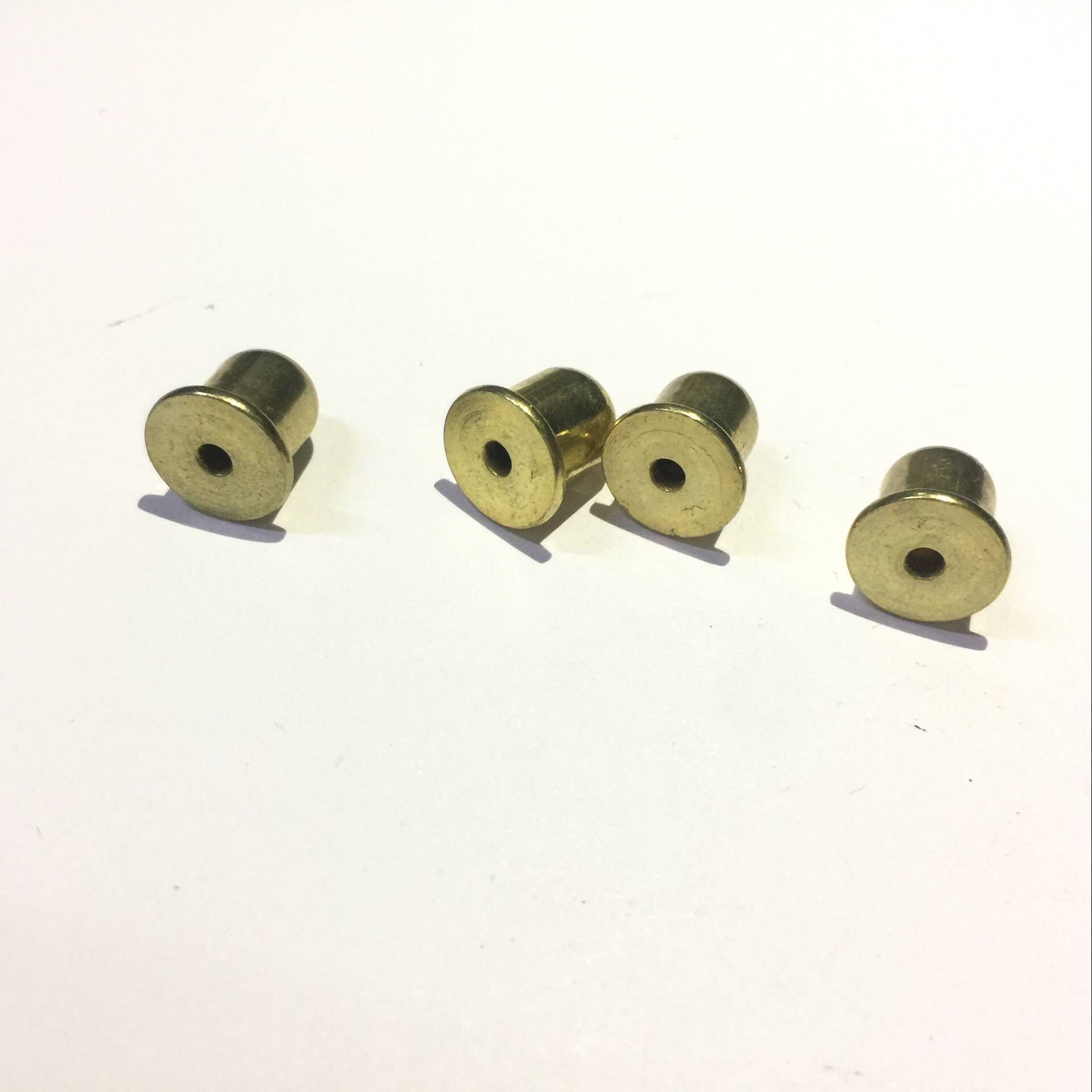 (riyi厂家供应)拉杆箱弹豆,钓鱼竿跳珠镀铜弹簧豆箱包五金配件