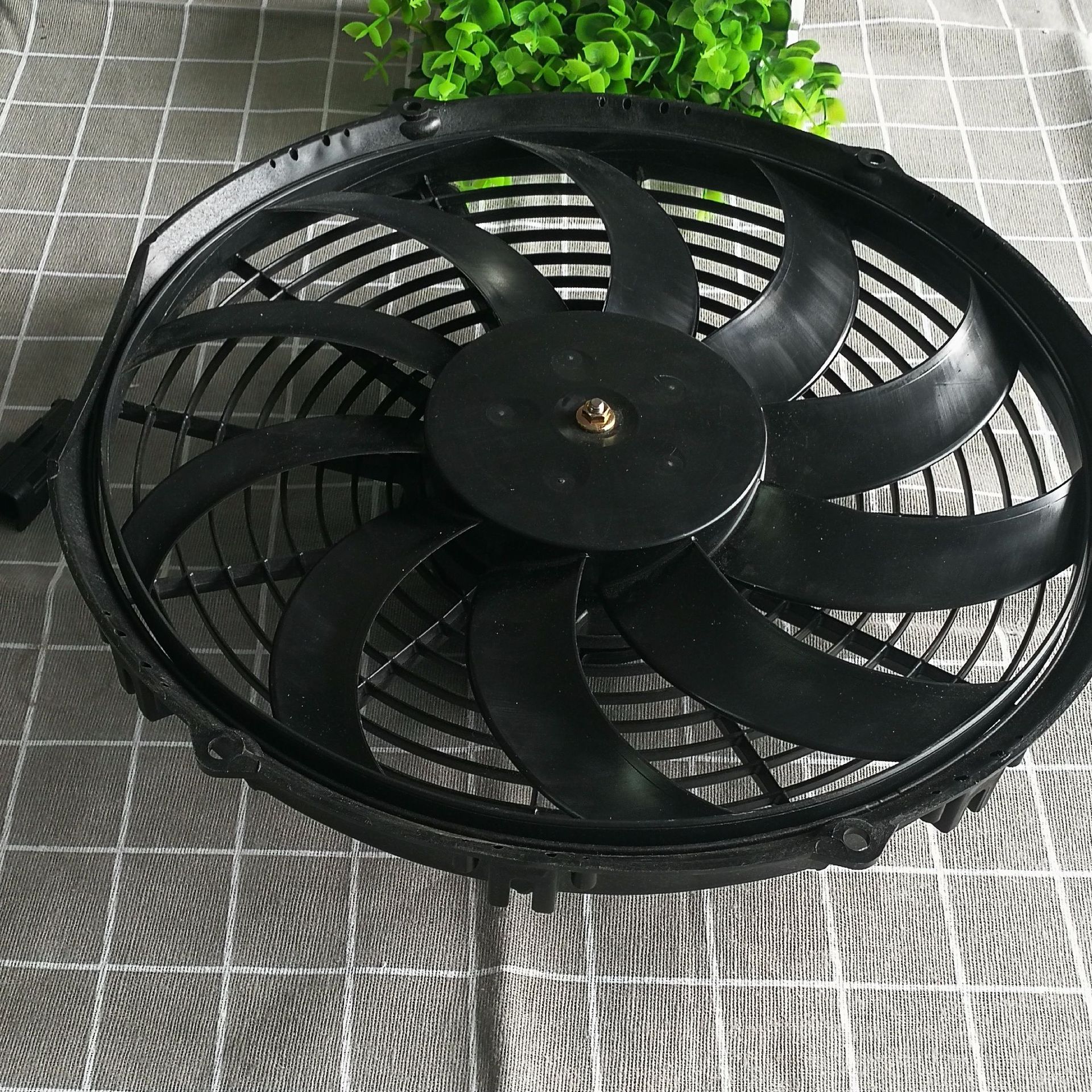 汽车空调冷凝风机开利350冷凝风机12v24vspal风机冷藏车冷凝风机