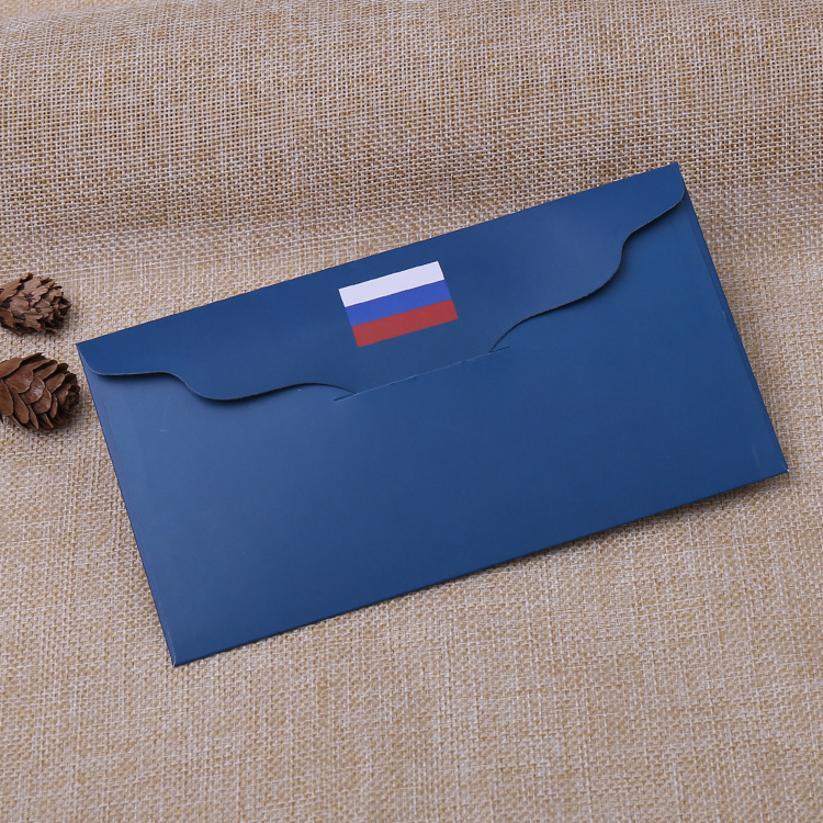 生产供销环保铜版纸信封袋 精美烫金喜庆用品礼金红包袋定制logo