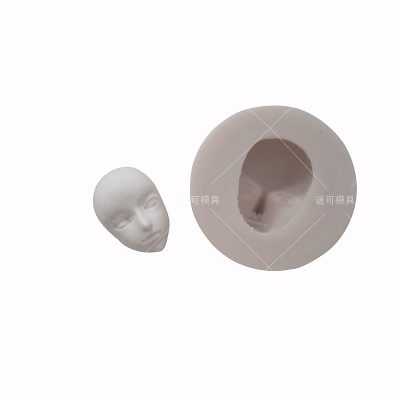 厂家直销 人脸模具 巧克力蛋糕烘焙制作专用模 西点厨房烘焙用具