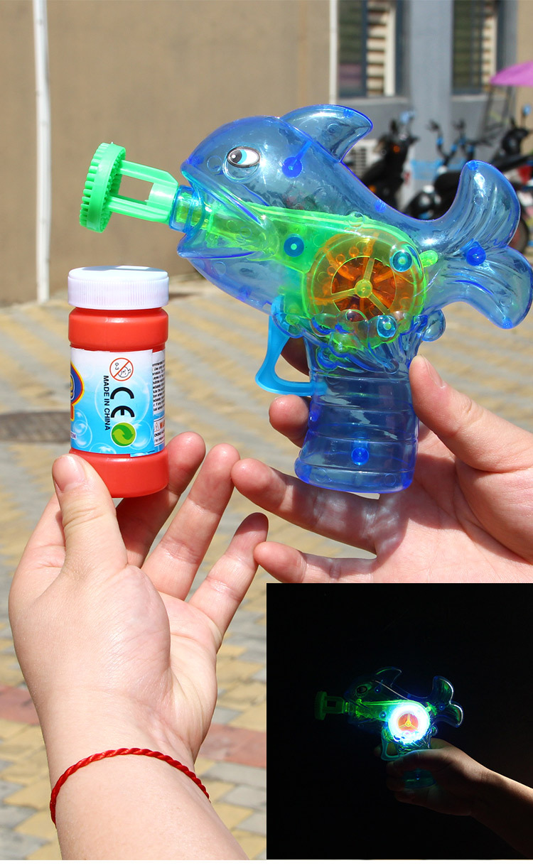 卡通泡泡枪儿童吹泡泡玩具手动泡泡枪夏季儿童吹泡泡玩具现货批发