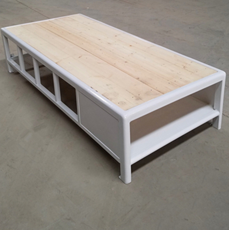 厂家批发 钢制监狱床单人床铁床拘留所戒毒所看守所铁床 资质齐全