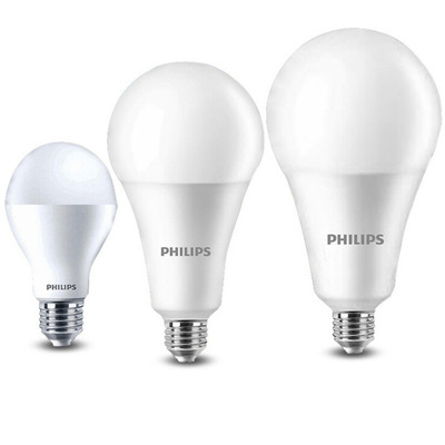 a飞利浦皓亮led大功率球泡 45w/e27/e40/6500k/230v/a125/cn