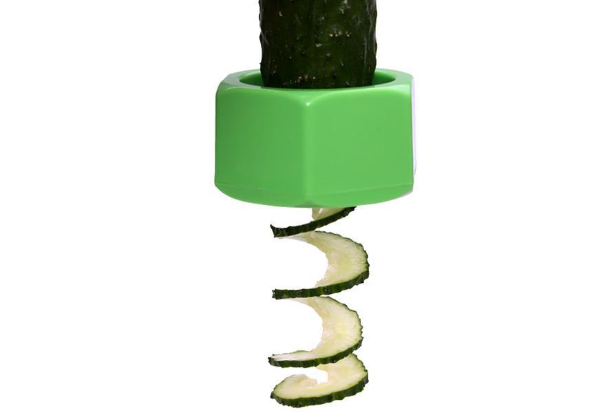 创意螺旋黄瓜刨 螺旋切片器 瓜类料理刀 多功能切菜器 青瓜旋转器